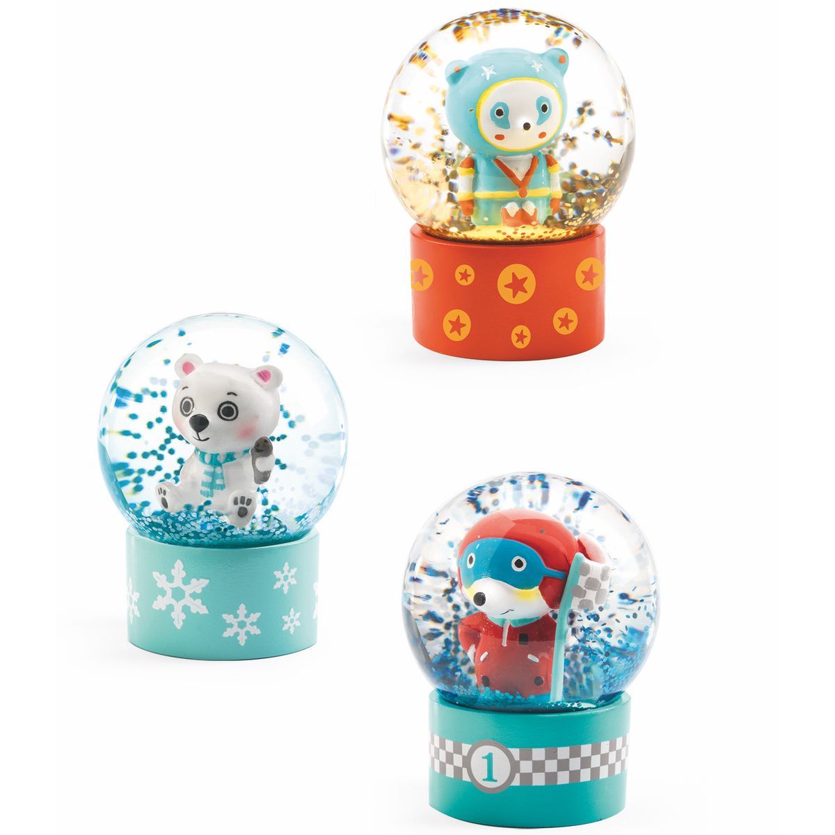 1 boule à neige mini SO FUN Djeco