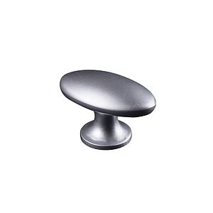 1 poignée armoire-commode-tiroir Lifetime ovale zinc