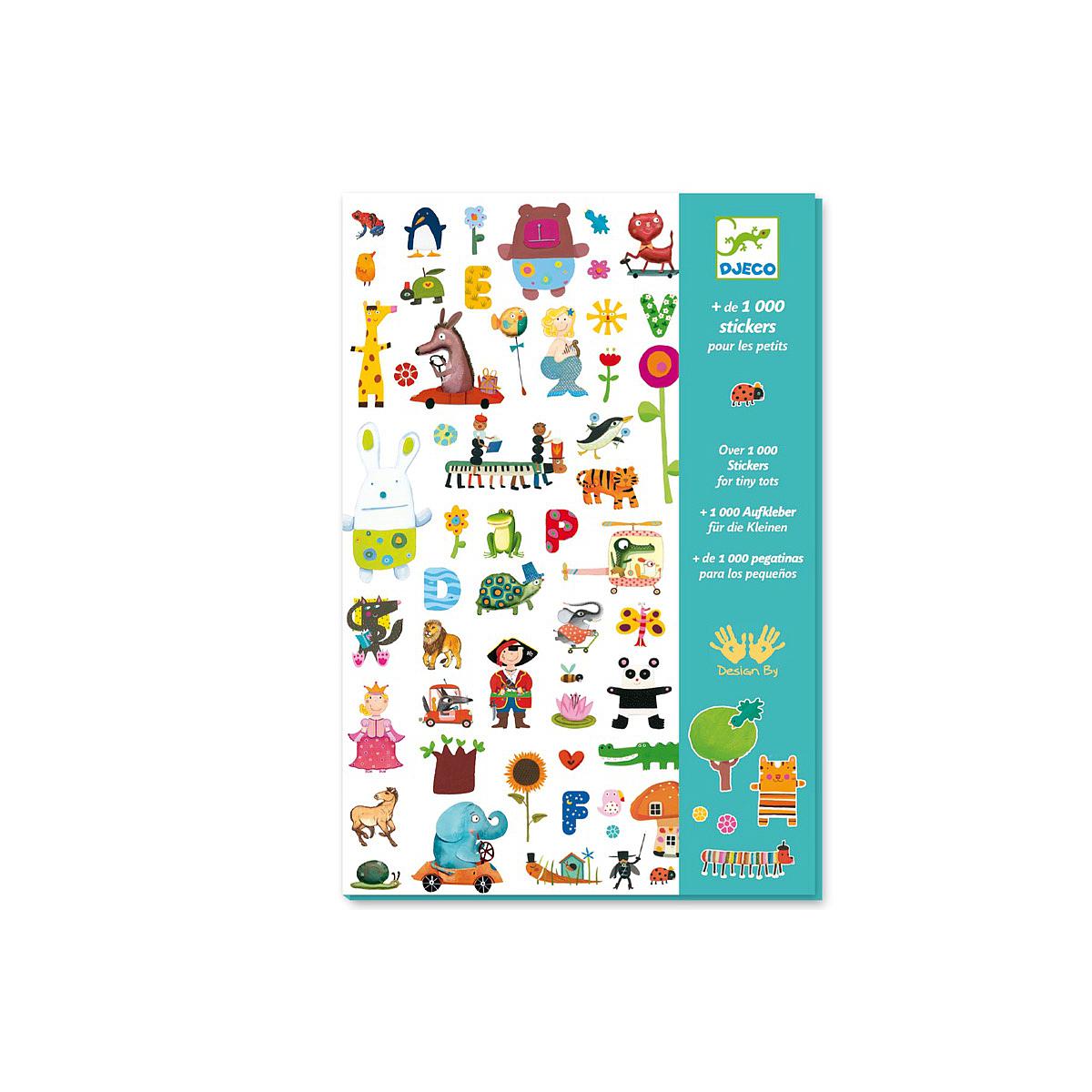 1000 stickers POUR LES PETITS Djeco