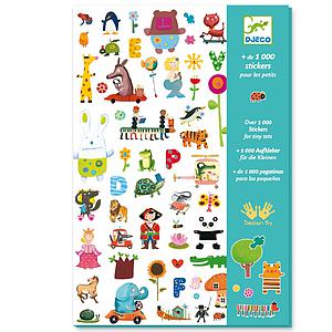 1000 stickers POUR LES PETITS Djeco