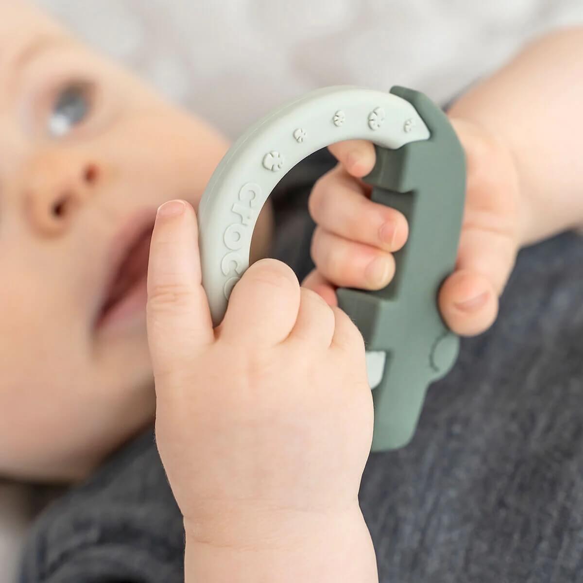 2 anneaux de dentition DEER FRIENDS Done by Deer blue green