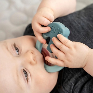 2 anneaux de dentition DEER FRIENDS Done by Deer blue green