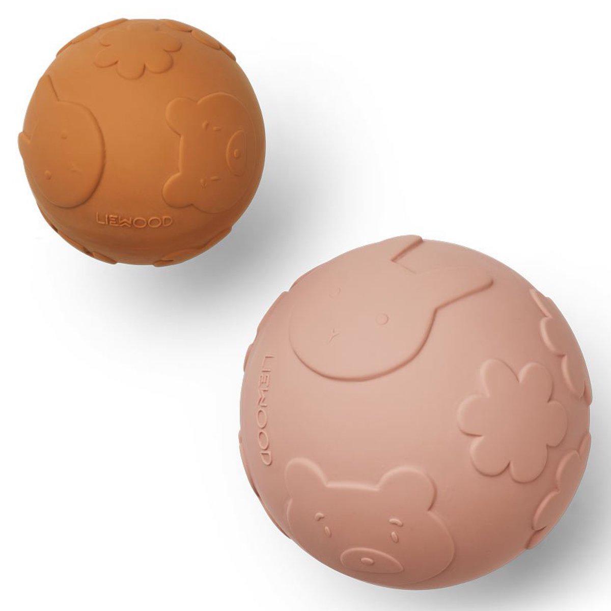 2 Balle Bebe Thea Liewood Classic Dark Rose Mustard Mix Abitare Kids