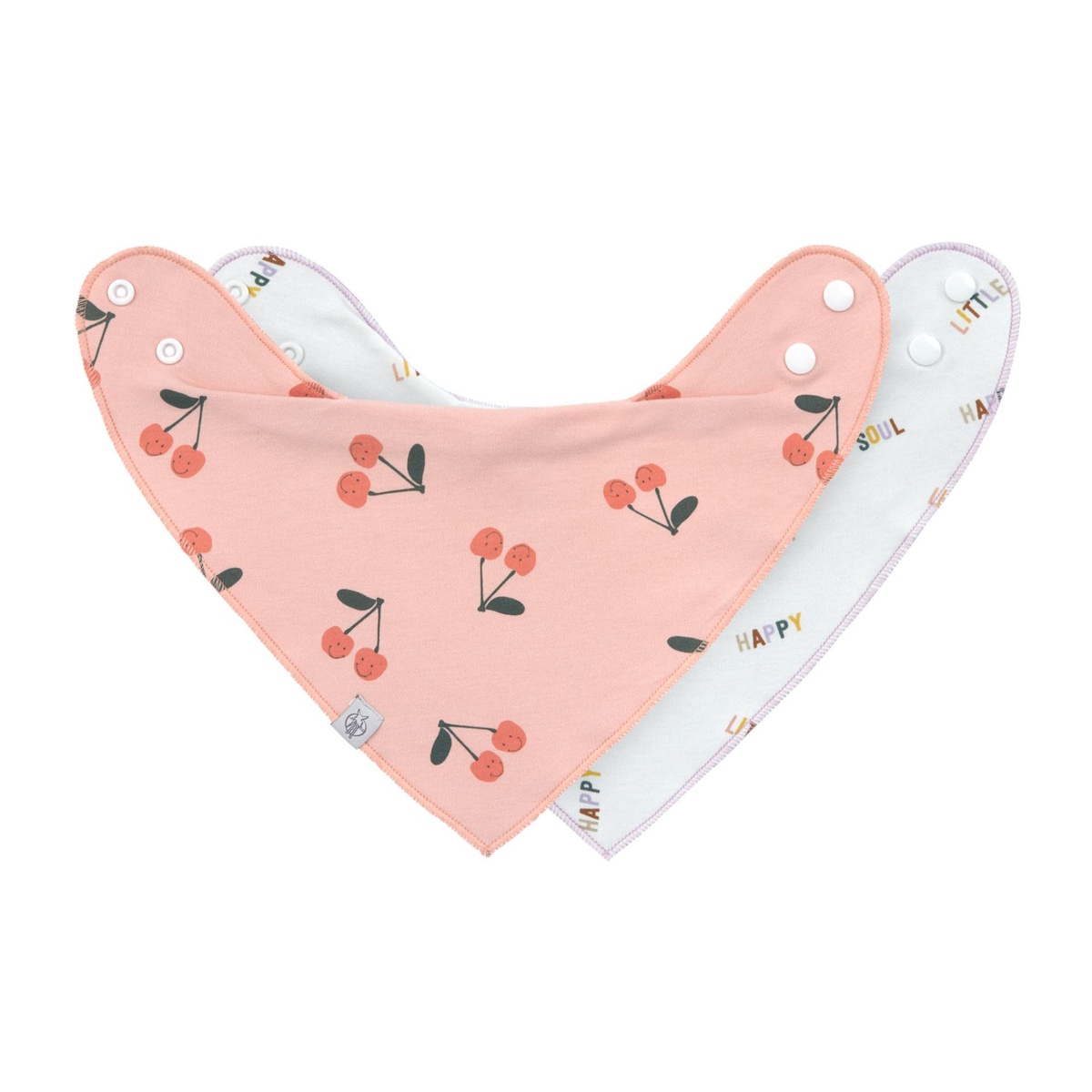 2 bandanas HAPPY FRUITS CHERRY Laessig