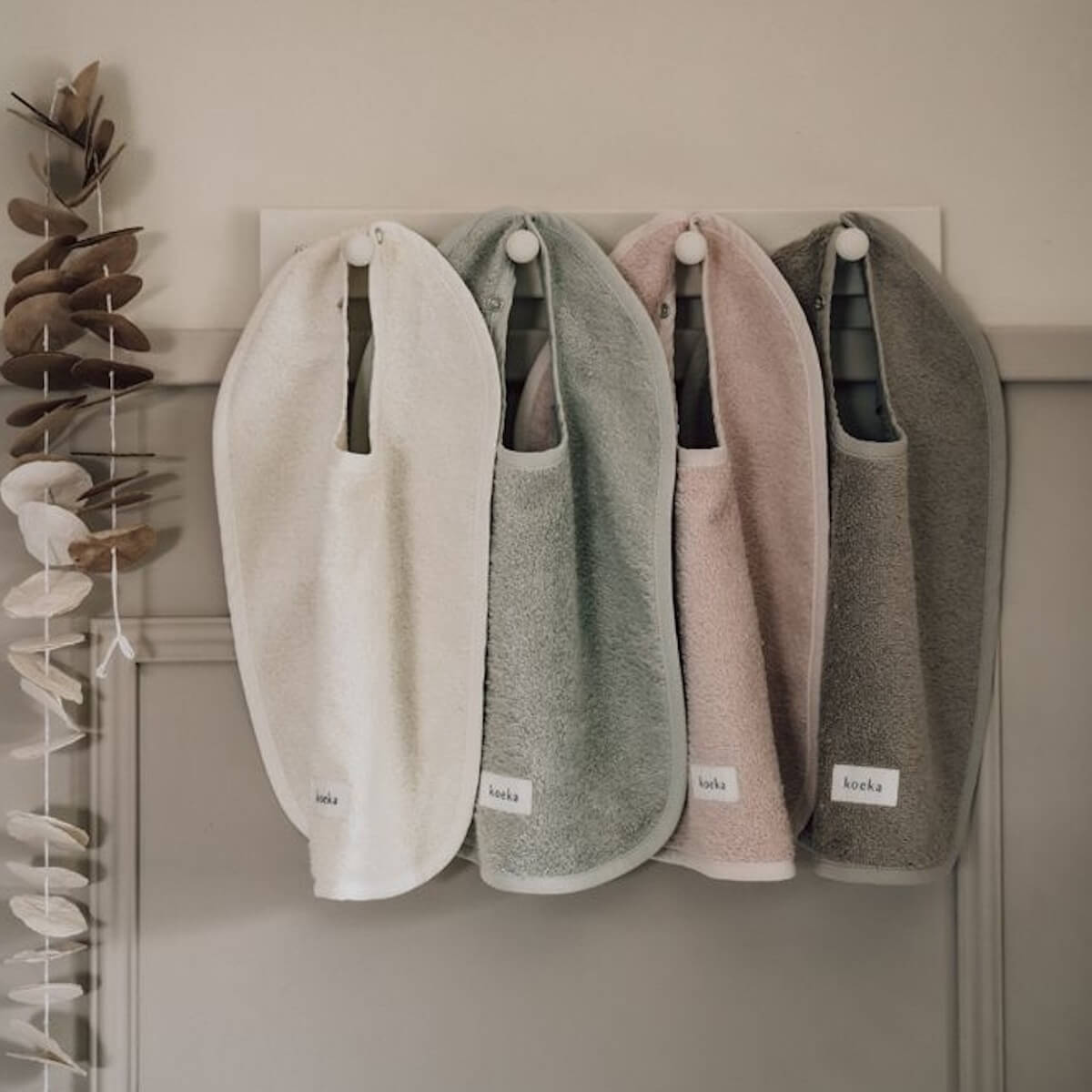 2 Bavoir DIJON DAILY Koeka warm white