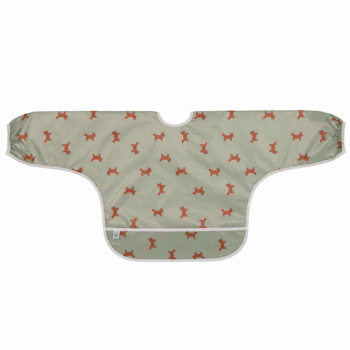2 bavoirs manches longues renard LITTLE FOREST Laessig