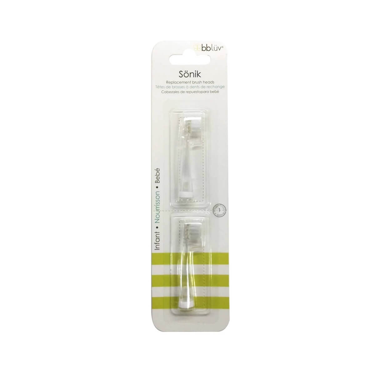 2 brosses de remplacement + 18m Bblüv