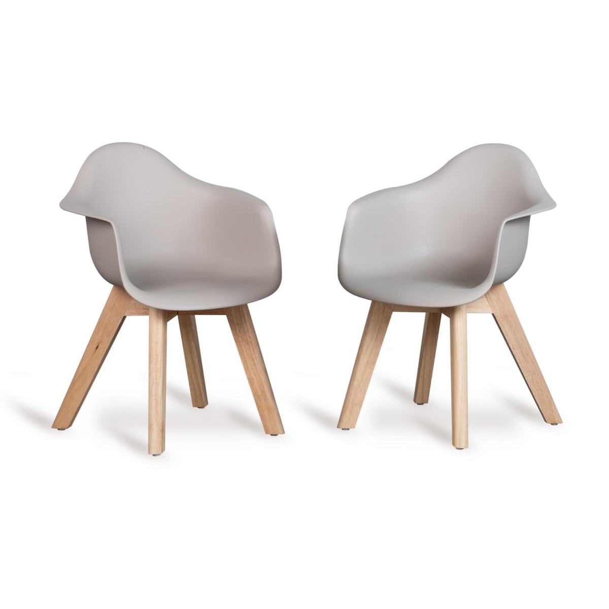 2 chaises enfant KIDS Quax argile