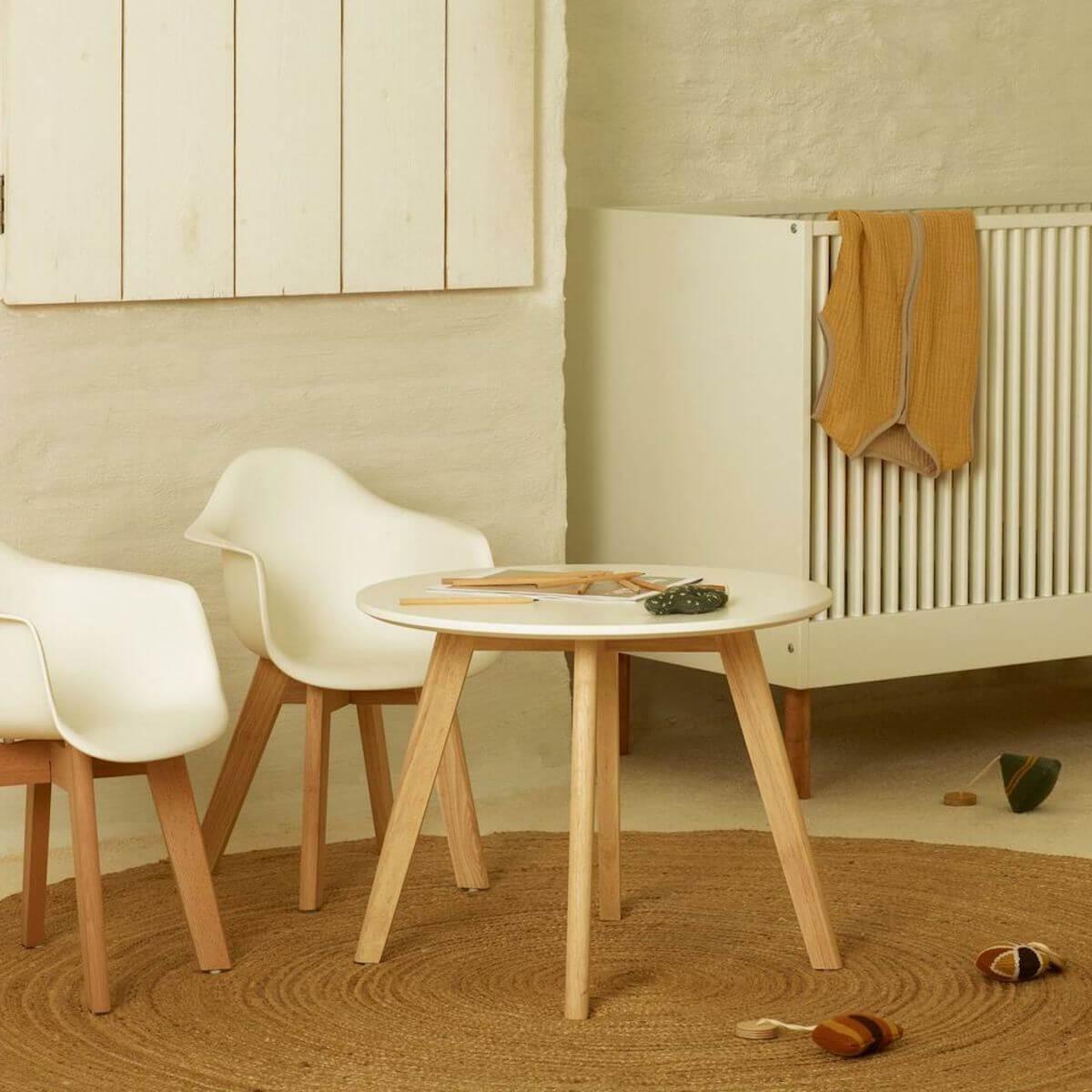 2 chaises enfant KIDS Quax blanc