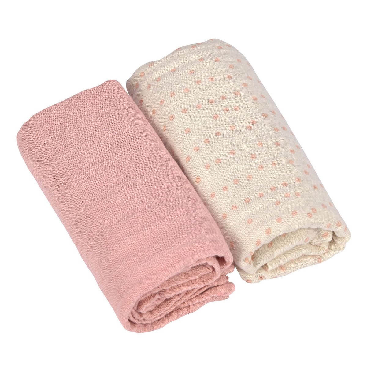 2 langes 60x60cm Laessig rose