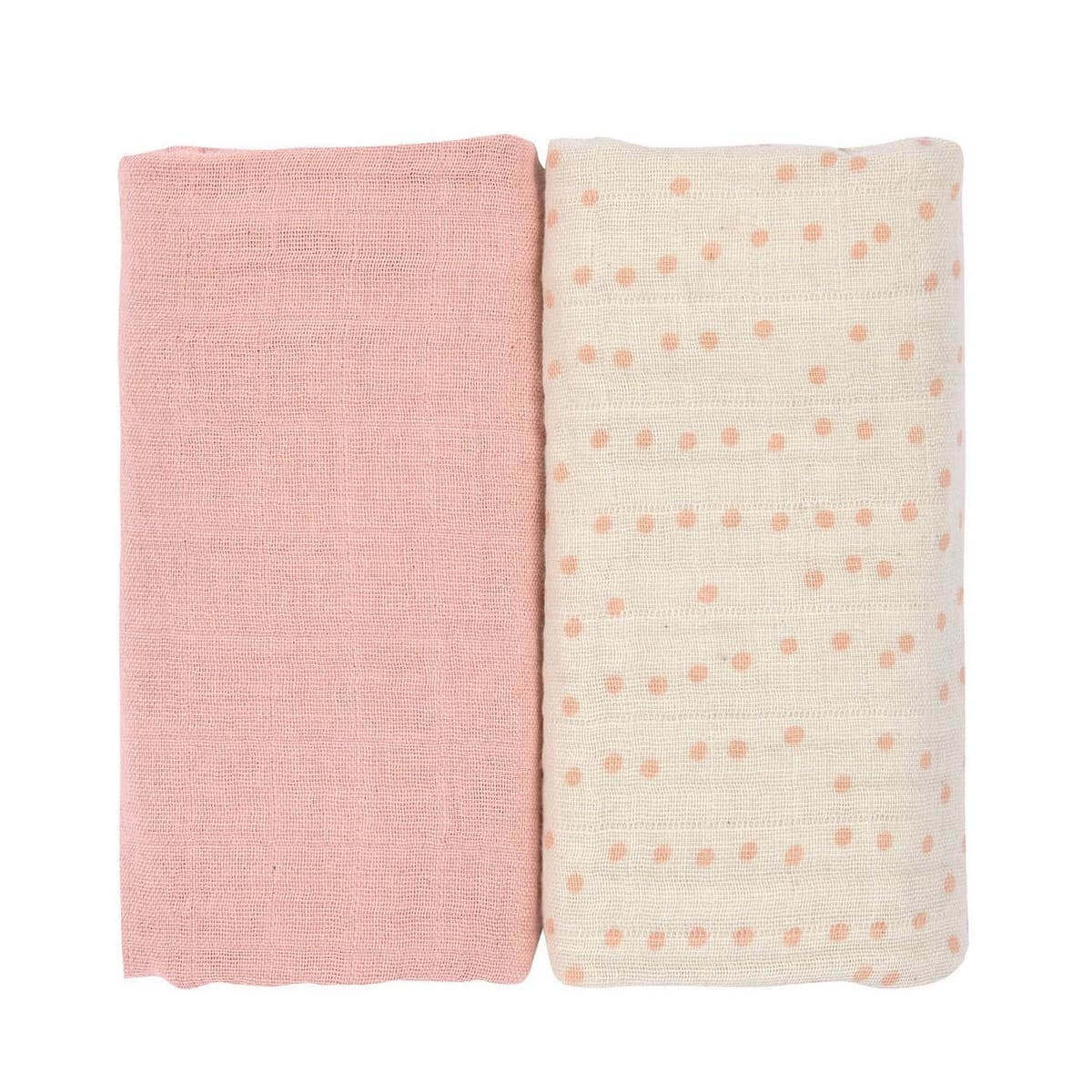 2 langes 60x60cm Laessig rose