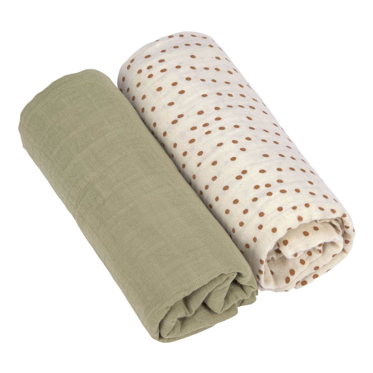 2 langes 80x80cm Laessig caramel