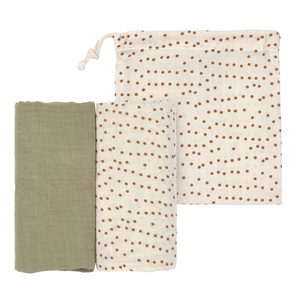 2 langes 80x80cm Laessig caramel