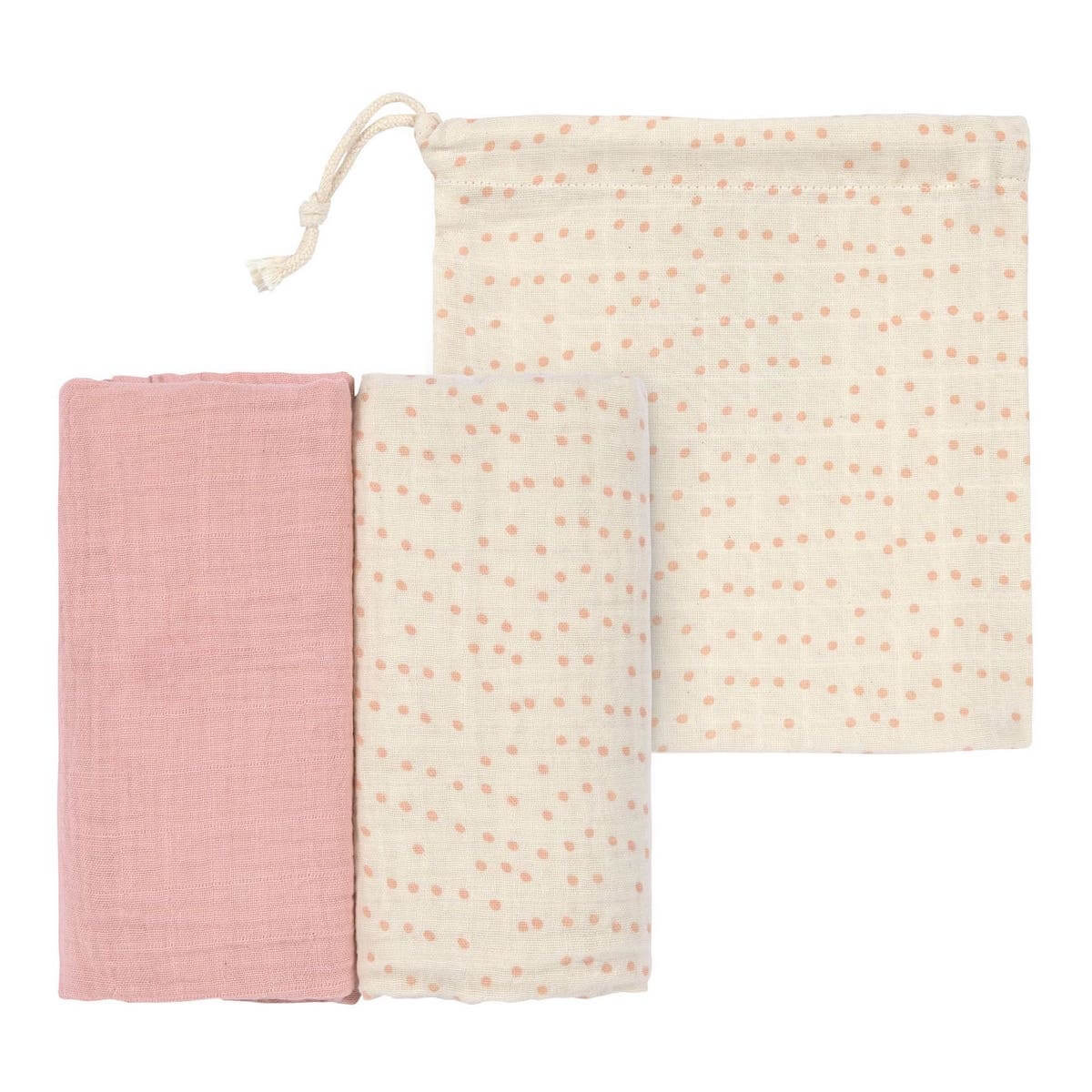 2 langes 80x80cm Laessig rose