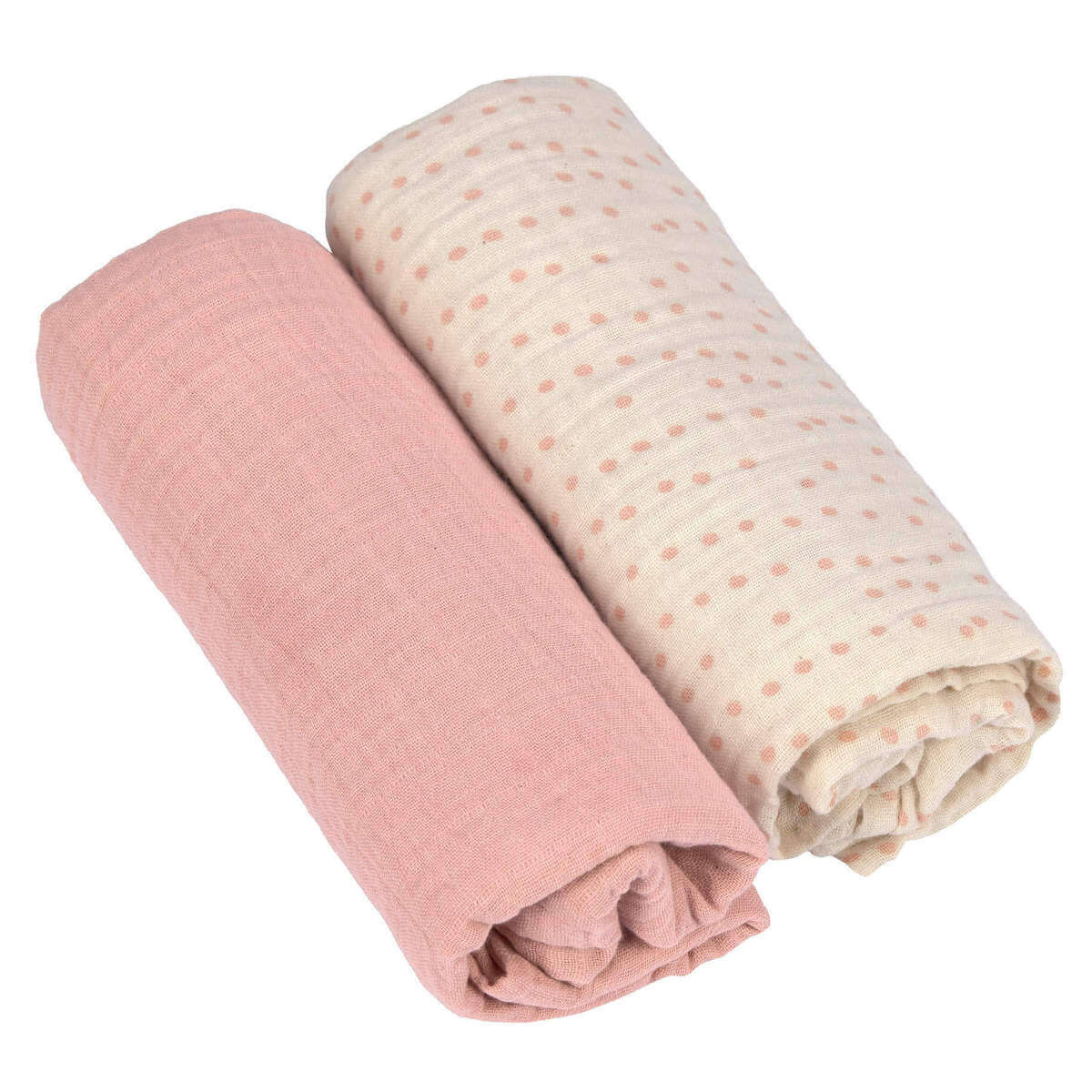 2 langes 80x80cm Laessig rose
