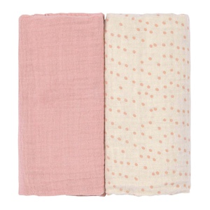 2 langes 80x80cm Laessig rose