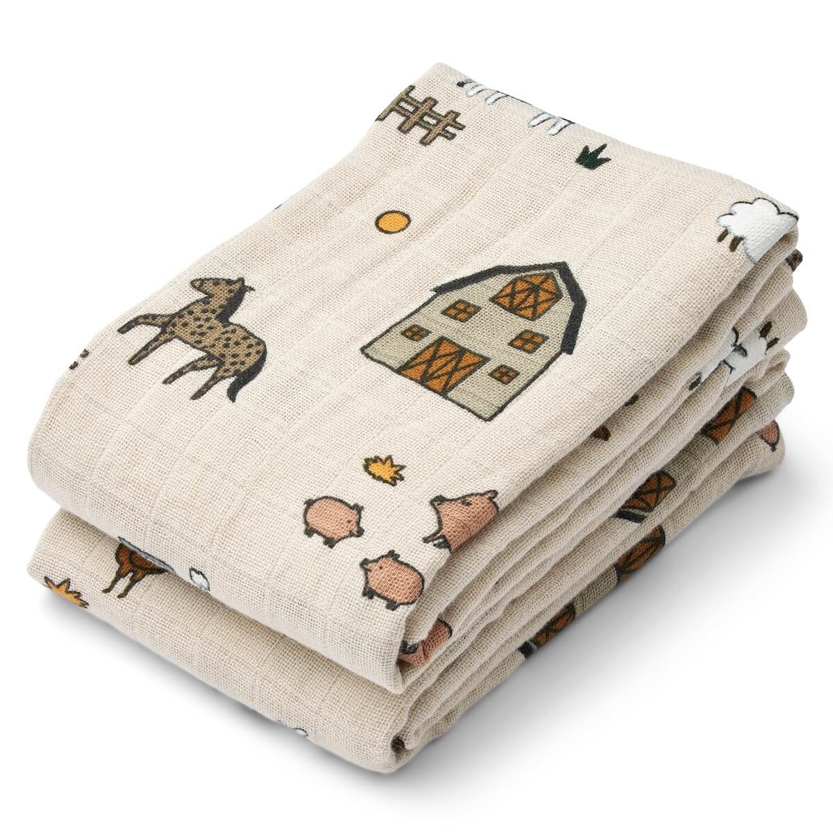 2 langes LEWIS Liewood farm sandy