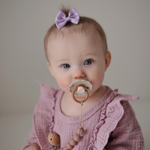 2 sucettes 0-6m DAISY Frigg Latex Biscuit-Cream