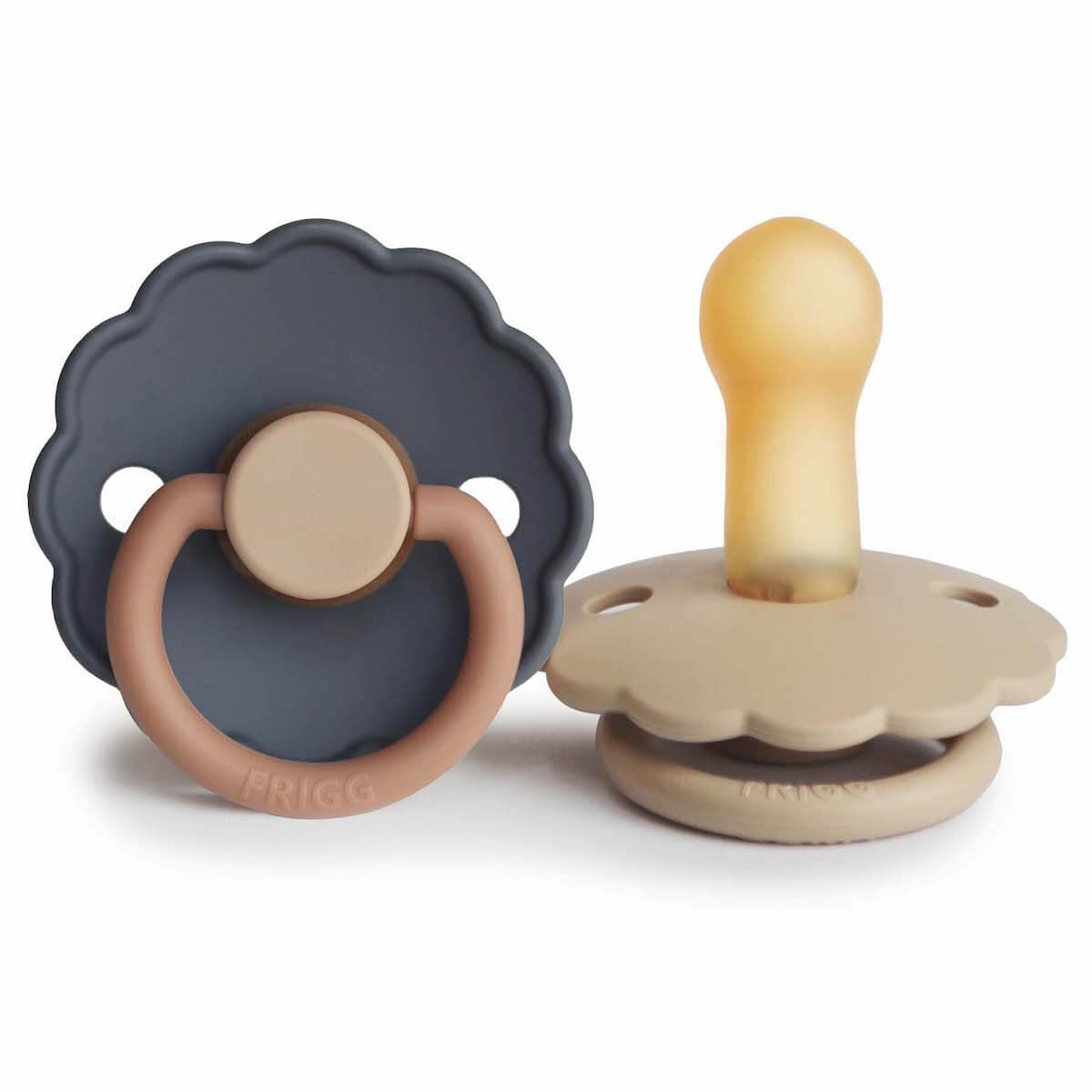 2 sucettes 6-18m DAISY Frigg Latex Aurora-Croissant
