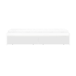2 tiroirs lit Montessori Lifetime blanc