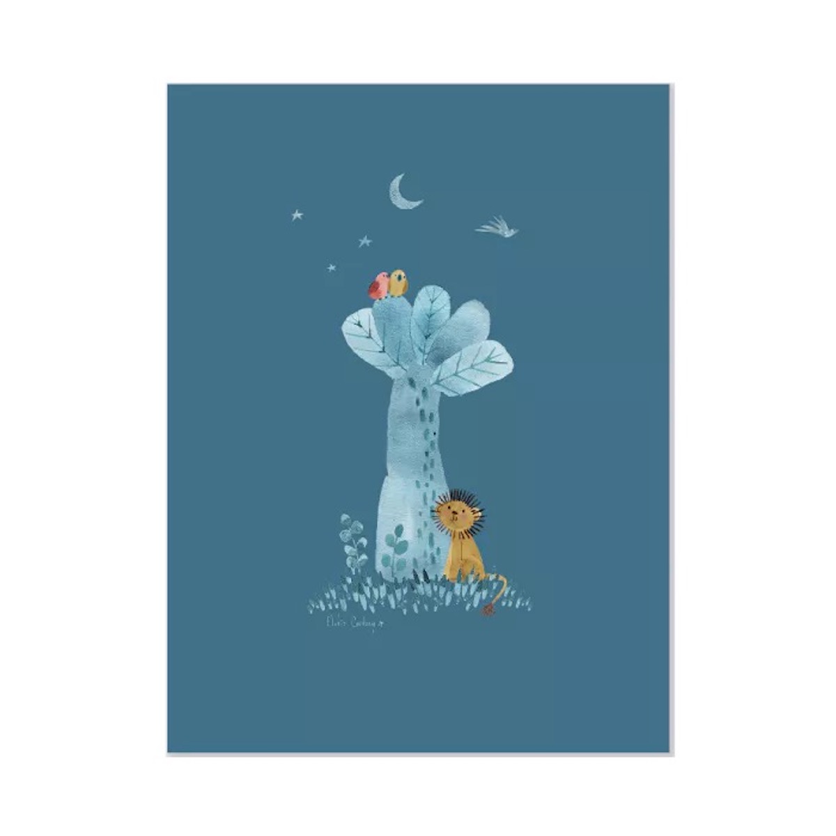 3 affiches SOUS MON BAOBAB Moulin Roty