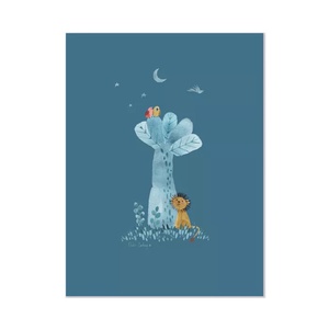 3 affiches SOUS MON BAOBAB Moulin Roty