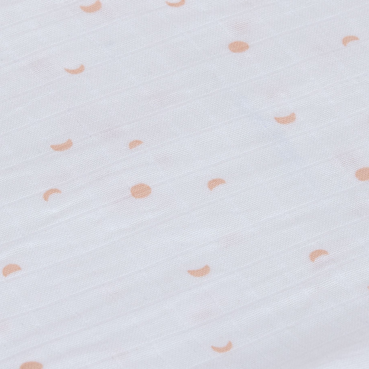 3 langes 85x85cm L GOTS Happy Fruits peach Laessig