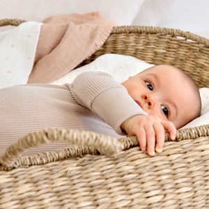 3 langes 85x85cm L GOTS Happy Fruits peach Laessig