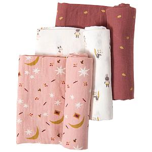 3 langes APRÈS LA PLUIE Moulin Roty