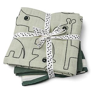 3 langes DEER FRIENDS Done by Deer green