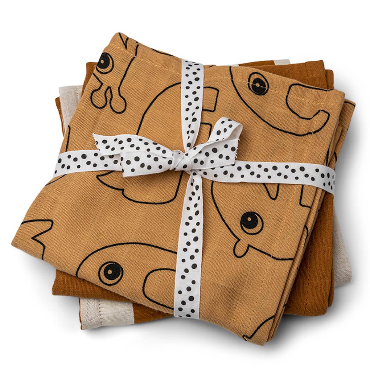 3 langes DEER FRIENDS Done by Deer mustard