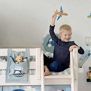 3 poches lit enfant TRANSPORT Flexa 