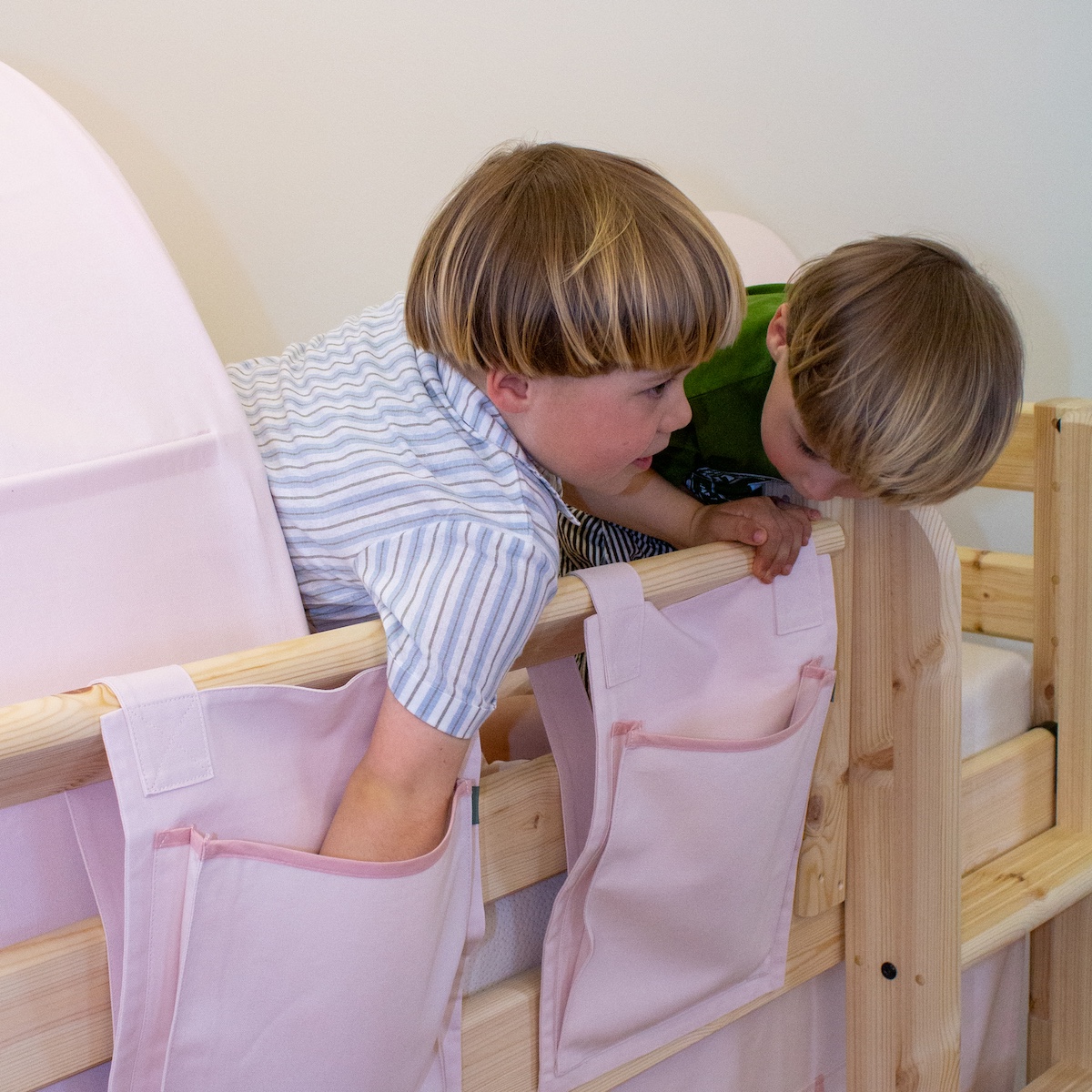 3 poches pour rails DAWN Flexa mauve morn