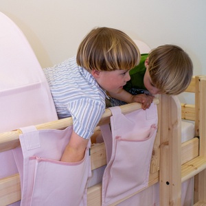 3 poches pour rails DAWN Flexa mauve morn