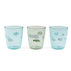 3 verres YUMMI MINI HAPPY CLOUDS Done by Deer vert