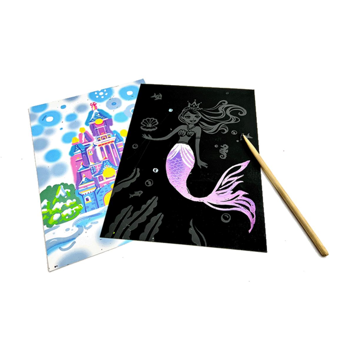 30 cartes à gratter Motifs Beleduc