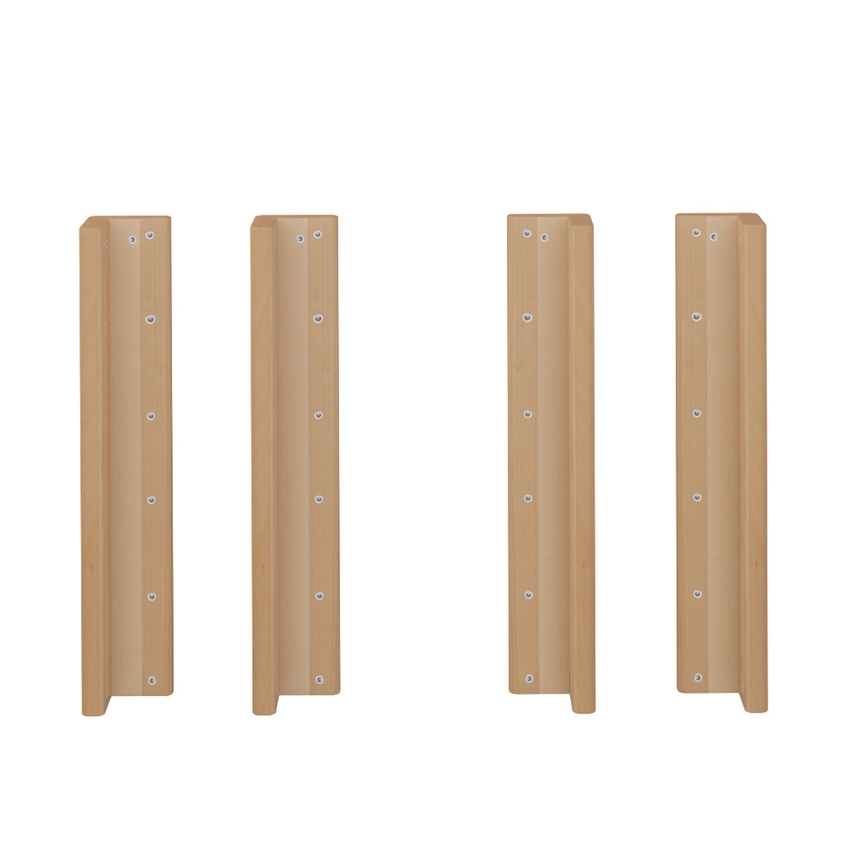 4 x corner posts 57cm - DELUXE debreuyn, natural oiled