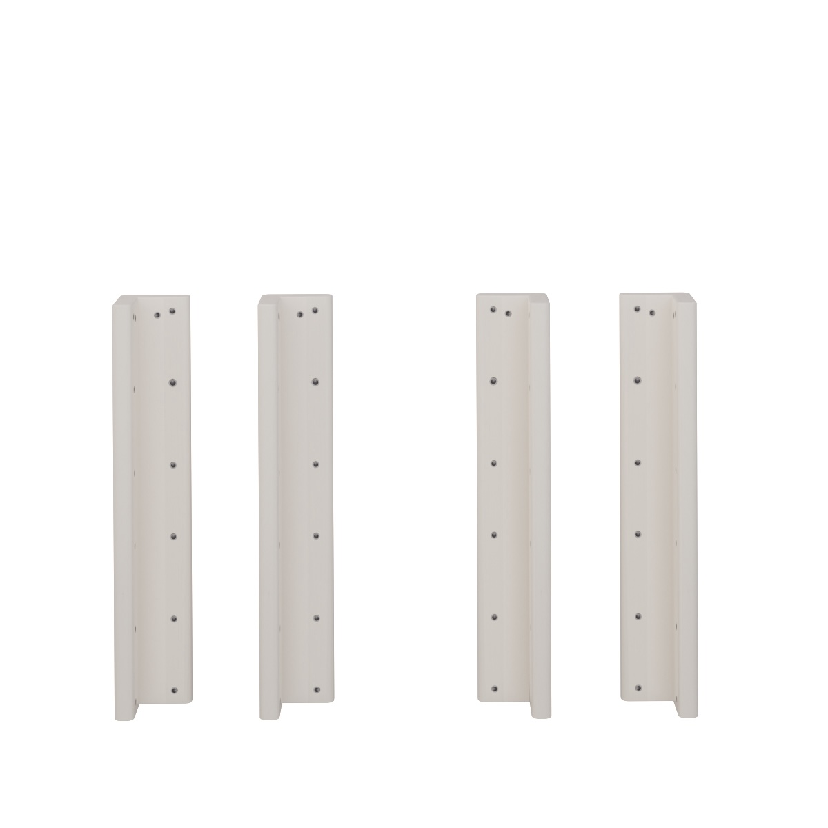 4 x corner posts 57cm - DELUXE debreuyn, white
