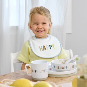 5 bavoirs HAPPY FRUITS LEMON Laessig