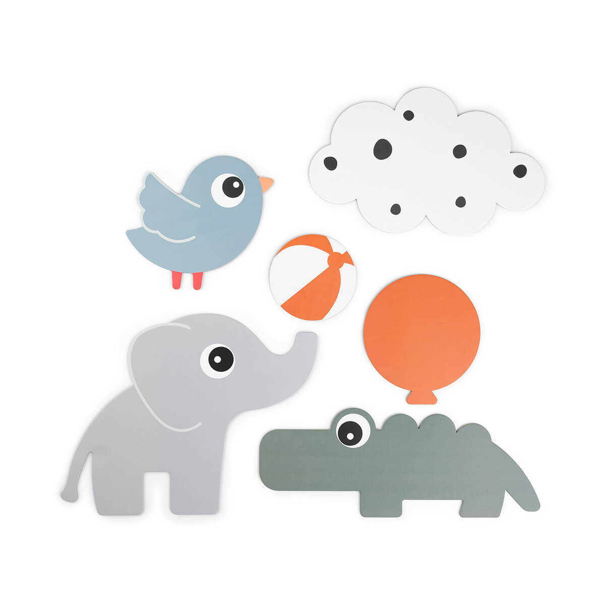 6 stickers mural DEER FRIENDS Done by Deer Colour mix