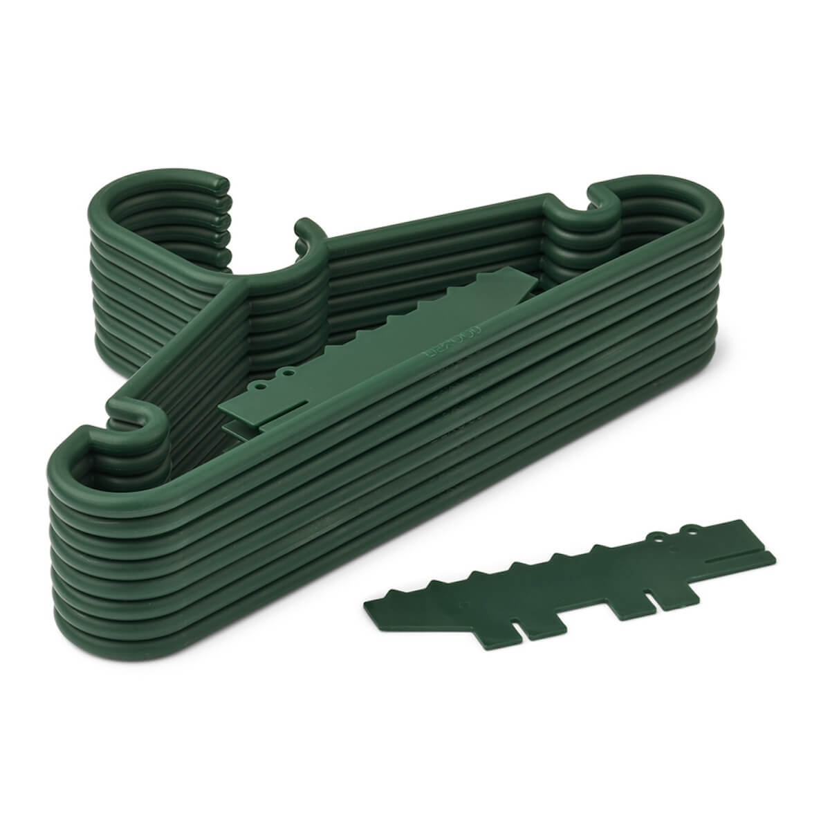 8pcs cintres FALTON Liewood crocodile Garden green