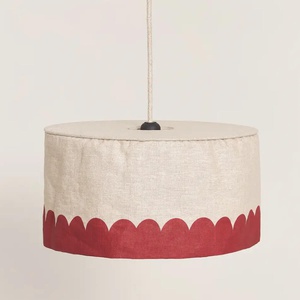 Abat-jour pour suspension en LIN FRANÇAIS 40cm VIBES Nobodinoz Carmine