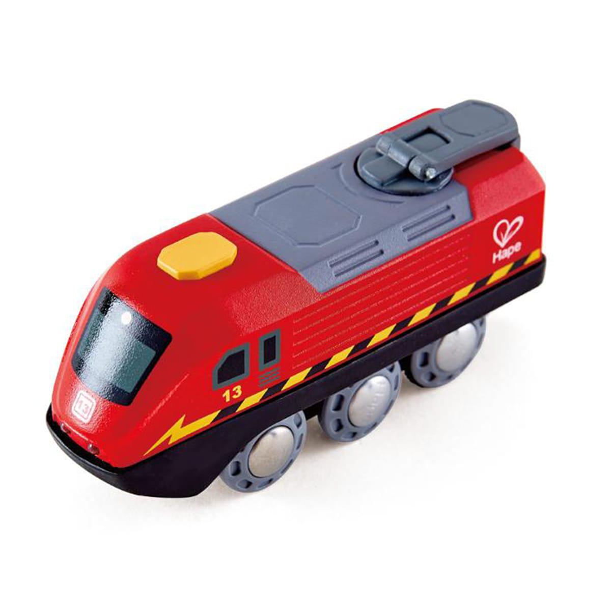 Accessoires circuit de train locomotive CRANK-POWERED TRAIN Hape