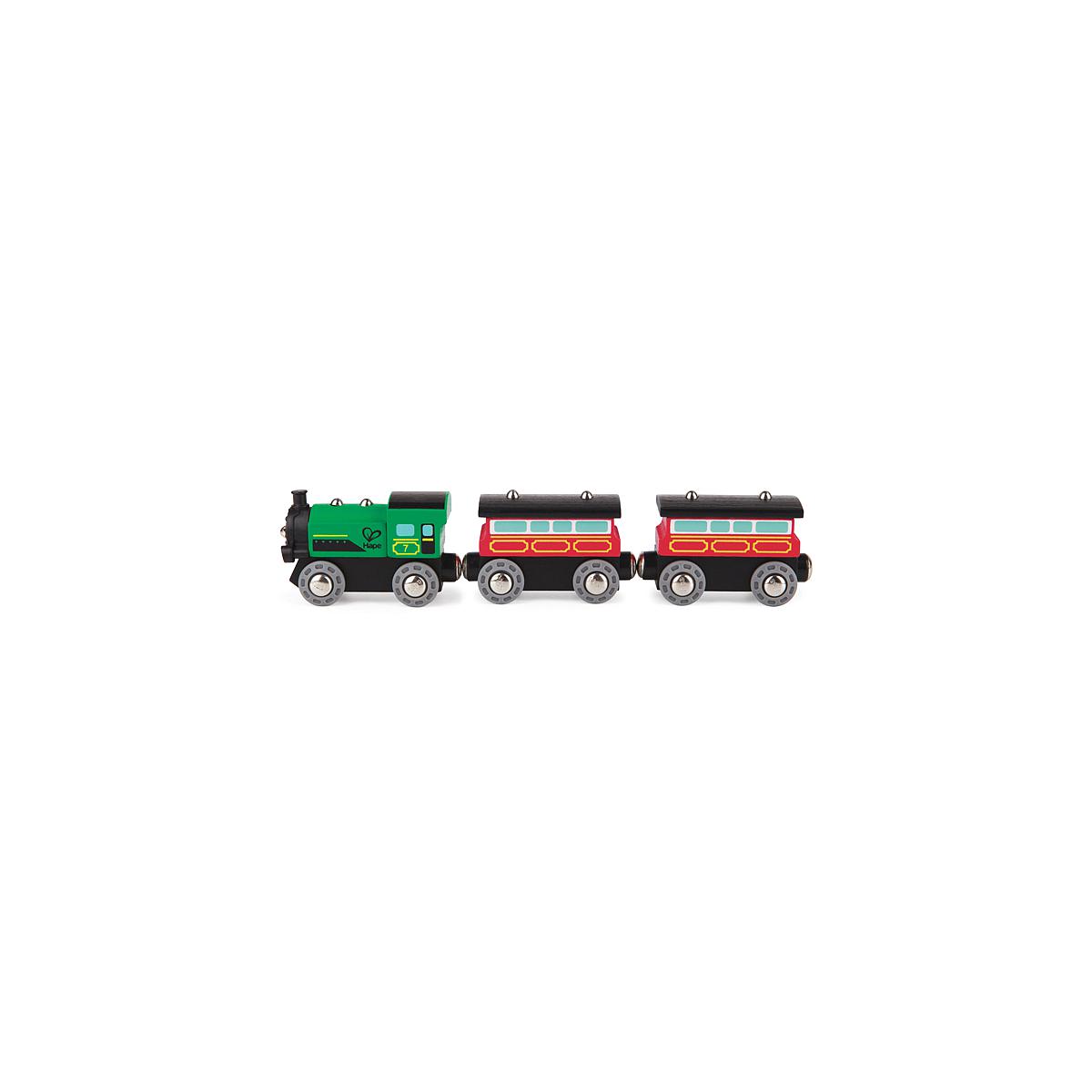 Accessoires circuit de train STEAM-ERA PASSENGER TRAIN Hape