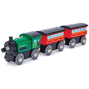 Accessoires circuit de train STEAM-ERA PASSENGER TRAIN Hape
