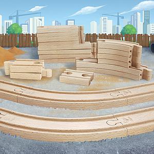 Accessoires circuit de train SUPER EXPANSION RAIL Hape