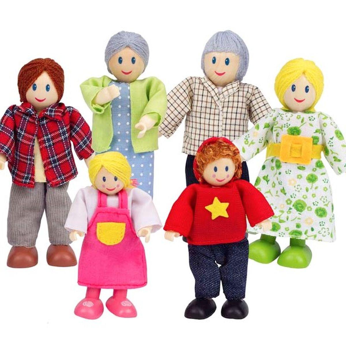 Accessoires maison de poupées famille HAPPY FAMILY Hape