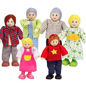 Accessoires maison de poupées famille HAPPY FAMILY Hape