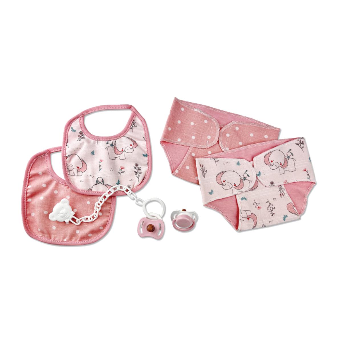 Accessoires poupée Couche-bavoir-tétine Schildkröt Beleduc