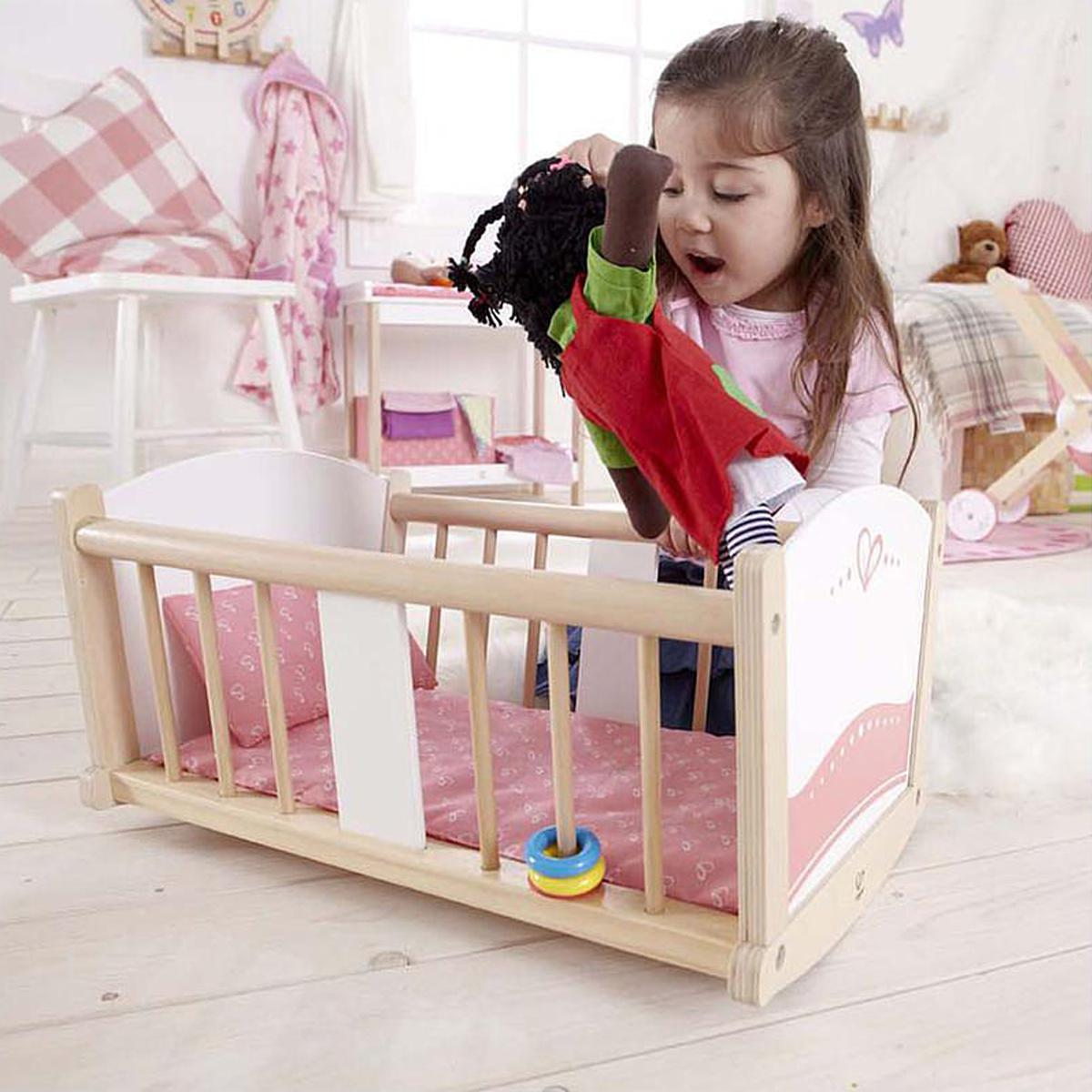 Accessoires poupées ROCK-A-BYE BABY CRADLE Hape